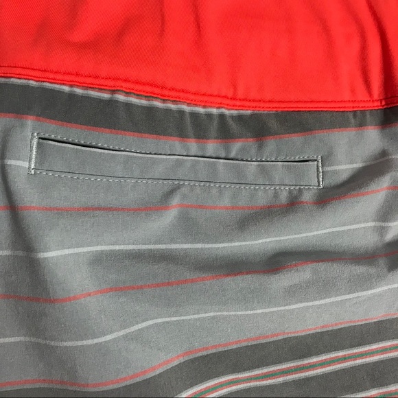 Adidas Gray and Orange Skort Golf Skirt - Picture 9 of 12